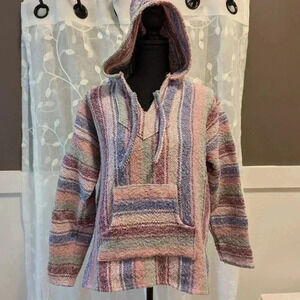 Authentic Mexican Baja Hoodie, Size M